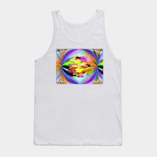 Abstract Circle Tank Top